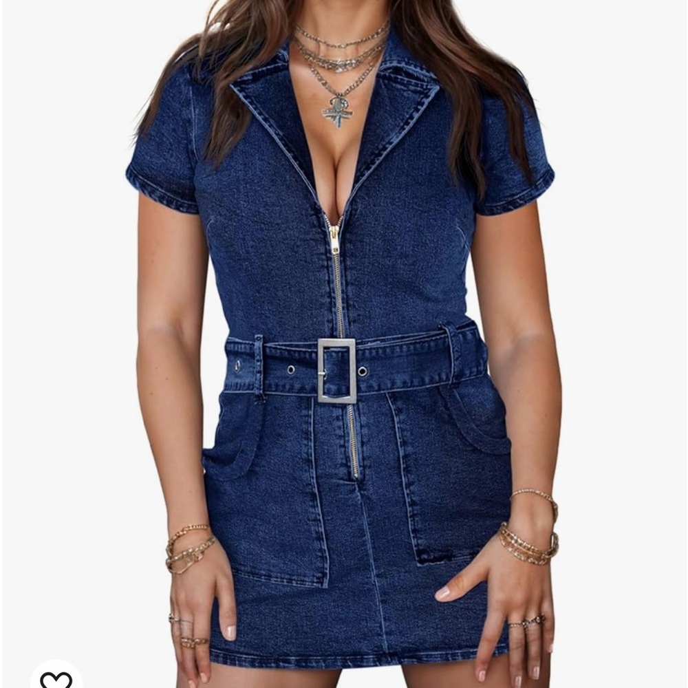 NWOT Womens Summer Denim Dresses